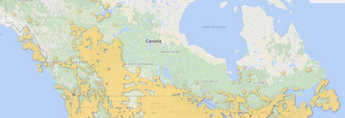 Couverture réseau de Freedom Mobile