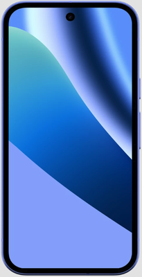 Vue de face de Google Pixel 10a