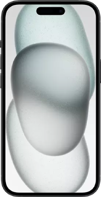 Vue de face de iPhone 15