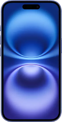 Vue de face de Iphone 16